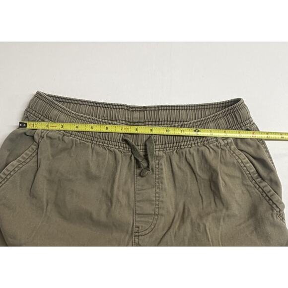 Faded Glory Pants Men Medium Cargo Jogger Streetwear Style Army Green Ankle Cuff - Picture 12 of 12